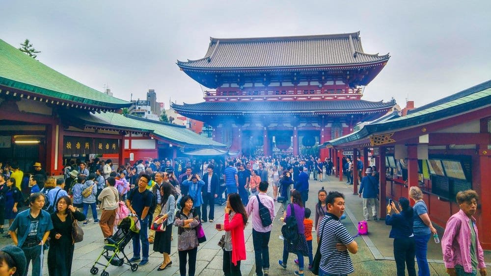 Senso-ji Temple in Asakusa